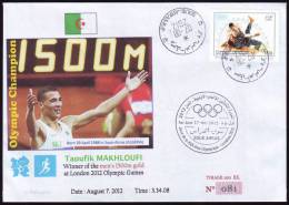 ALGERIE ALGERIA ALGERIEN - 2012 - JO Londres - Athletics - Gold Medallist - 1500m - Makhloufi - Verano 2012: Londres