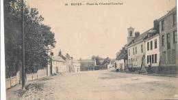 G G S 666/ C P A -BOVES   (80) PLACE DE L'AMIRAL COURBET - Boves