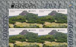 2011 NAGORNO KARABAKH  Bergkarabach Mountainous Karabakh Mi. 69-70 **MNH Imperforate    Europa: Der Wald - 2011