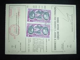 CARTE TARIF 25,00 F OBL. 30-6-1979 LES ESSARTS LE ROI (78 YVELINES) + REEXPEDITION TEMPORAIRE N°755 A - Postal Rates