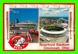 CINCINNATI, OH - RIVERFRONT STADIUM, HOME OF THE CINCINNATI REDS - Cincinnati