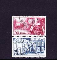 Sweden 1975  913-14 Paare Aus MH - Gebraucht / Used - Feuerwehr - Oblitérés