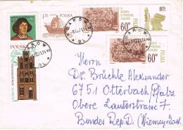 Carta KRAKOW )polonia) 1971. Copnico. Kopernik - Briefe U. Dokumente