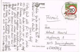 Postal  Aerea FETHIYE (Turquia) 1987. A Alemania - Briefe U. Dokumente