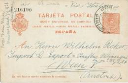 Entero Postal Barcelona, Apeadero De Gracia 1924. Num 53n º - 1850-1931