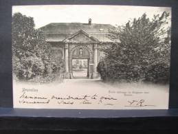 CT157. Ecole Militaire De Belgique 1902. Entrée - Educazione, Scuole E Università