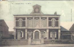 PICARDIE - 60 - OISE - BEAUVAIS - AUNEUIL - 2800 Habitants - La  Mairie - Colorisée - Auneuil