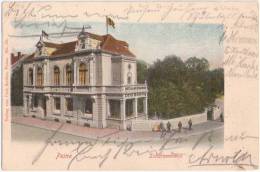 Peine Schützenhaus Hotel Restaurant Otto Beddig Belebt 18.1.1903 Gelaufen - Peine