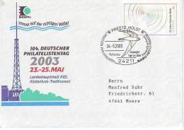 0407r: Mauersegler Auf Deutschland- Ganzsache 2003 - Albatros & Stormvogels