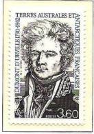 T.A.A.F. 1990: Michel-No. 263 Jules Sébastien César Dumont D’Urville (1790-1842) ** MNH (cote 1.80 Euro) - Polarforscher & Promis