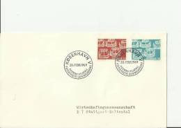 DENMAR 1969 - DENMARK FDC VIKING SHIPS  STAMPS ADDR TO STUTTGART -  STAMPS  OF KR 0,60-0,90 POSTMARKED FEB 26, RE DE19/5 - Lettres & Documents