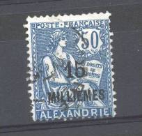 Alexandrie  :  Yv  62  (o) - Oblitérés