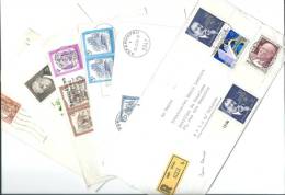 Autriche: 1 Lot De 5 Lettres Et 1 Carte à Destination De La Belgique - Covers & Documents