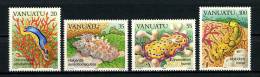 VANUATU 1985  N° 727/730 **  Neufs,  Ier Choix. Sup. Cote: 9.50 €  (Faune Sous-marine. Marine Fauna) - Vanuatu (1980-...)