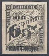 05 C. Sur 15 C. Noir Neuf LUXE Avec Surcharge Incomplète - Unused Stamps