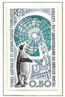 T.A.A.F. 1991: Michel-No. 279 Service Postal  ** MNH (cote 0.90 Euro) - Penguins