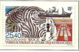 T.A.A.F. 1992: Michel-No. 293 Programme WOCE ** MNH (cote 12.00 Euro) - Research Programs