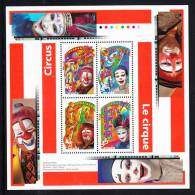 Canada MNH Scott #1760b Souvenir Sheet Of 4 45c Clowns - Ungebraucht