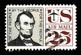 ETATS UNIS  1959  -  PA 60   -  Lincoln   - Oblitéré - 2a. 1941-1960 Usati