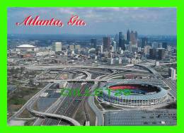 ATLANTA, GA - ATLANTA'S FULTON COUNTY STADIUM & GEORGIA DOME - PHOTO BY JOE JOSEPH - - Atlanta