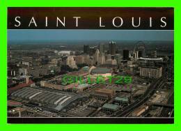 ST LOUIS, MO - THE THREE SPORTS STADIUMS, KIEL CENTER, BUSCH STADIUM & TRANS WORLD DOME - - St Louis – Missouri