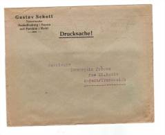 Allemagne: EMA, Sur Enveloppe Avec Entête De 1926, De Aschaffenburg Pour La France, - Frankeermachines (EMA)