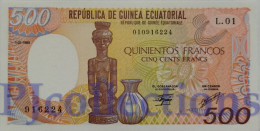 EQUATORIAL GUINEA 500 FRANCS 1985 PICK 20 UNC - Guinea Equatoriale