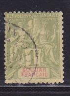 SOUDAN N° 15 1F OLIVE TYPE ALLEGORIQUE OBL - Sonstige & Ohne Zuordnung