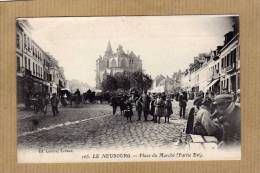 LE NEUBOURG PLACE DU MARCHE PARTIE EST   EDIT LONCLE EVREUX   CIRC  1910 - Le Neubourg