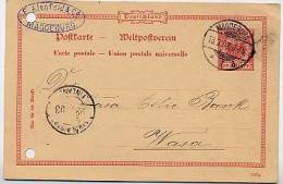 DR P25/01 Magdeburg - WASA Vaasa FINNLAND 1893 - Cartes Postales