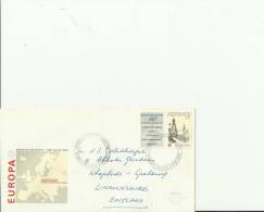 EUROPA CEPT 1978 NETHERLANDS - FDC ADDRESSED TO U.KINGDOM  W 2 STAMPS 0F 45-55 CENTS  GRAVENHAGE MAY 2 EU 112/2 - 1978