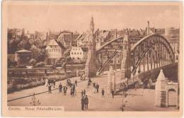 Görlitz Neue Altstadt Brücke Belebt 22.9.1912 Gelaufen - Görlitz