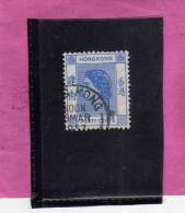 HONG KONG 1954 QUEEN ELIZABETH II - REGINA ELISABETTA USED - Used Stamps