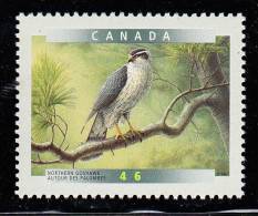 Canada MNH Scott #1770 46c Northern Goshawk - Birds Of Canada - Unused Stamps