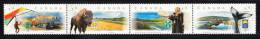 Canada MNH Scott #1783a Strip Of 4 46c Scenic Highways - Unused Stamps