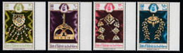 1975 Bahrein Gioielli Jewelry Bijoux Set MNH** Fo168 - Bahreïn (1965-...)