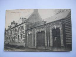 Ma Réf: 71-5-19.                     LUCHEUX         Mairie Et Ecole. - Lucheux