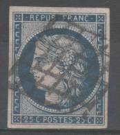 Cérès N° 4a Avec Oblitération Grille De 1849, Signé  TTB - 1849-1850 Ceres