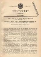 Original Patentschrift - F. Burger In Fort Wayne , USA , 1900 , Kessel Für Lokomotive , Lok , Eisenbahn , Dampflok !!! - Altri & Non Classificati