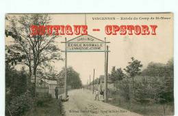 ESCRIME & GYMNASTIQUE à L'école Du Camp De Saint Maur à Vincennes - Dos Scané - Schermen