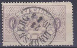 ZWEDEN - Michel - 1874 - Nr 4Ba - Gest/Obl/Us - Cote 55.00€ - Service