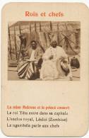 King Yeta , Queen Mokwae And Prince , Royal Place Léalui,  Ngambela With Chiefs  Set Of 4 - Sambia