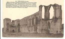 85 -   MAILLEZAIS  - Eglise Abbatiale Et Cathédrale De Maillezais Construite Par L'Abbé Théodelin Au XIe Siècle,.... - Maillezais