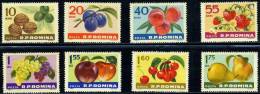 1963 Fruits Source Of Health, Mi.2176-2183,MNH - Unused Stamps