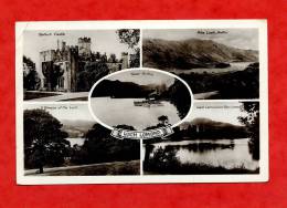 * LOCH LOMOND-Multiples Vues(Carte Photo)-1930(Bateau à Vapeur) - Dunbartonshire