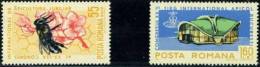 1965 Apiculture - XX International Congress,Romania,Mi.2425- 2426,MNH - Unused Stamps