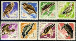 1967 Prey Birds,Romania,Mi.2568-257 5,MNH - Unused Stamps