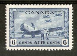 CANADA 1942 6c AIR SG 399 MOUNTED MINT Cat £32 - Nuevos