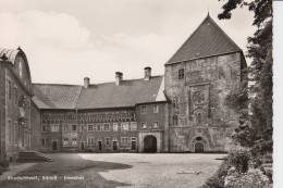 4840 RHEDA, Schloss - Innenhof, Rücks. Kl. Klebereste - Rheda-Wiedenbrück