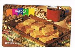BRASILE ( BRAZIL) - BRASIL TELECOM - 2003  PACOCA CODE 1819   - USED  -  RIF. 2219 - Alimentation